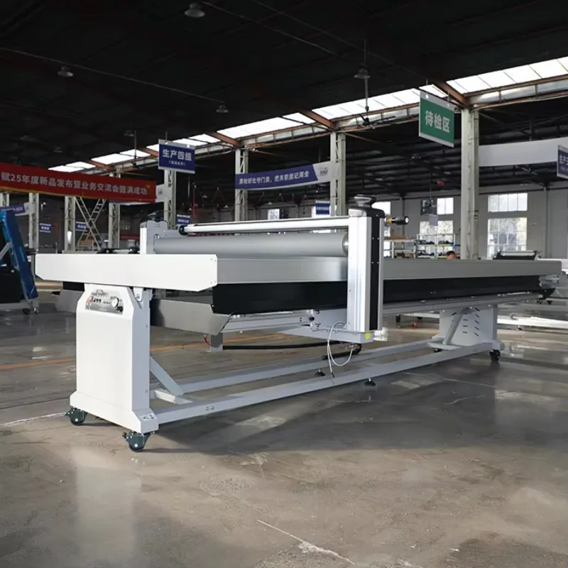 LF1732-B4 60C Wide Format Flatbed Applicator Table Electric Warm/Cold Laminator Automatic Paper/Film 2m/min For Signage Graphics