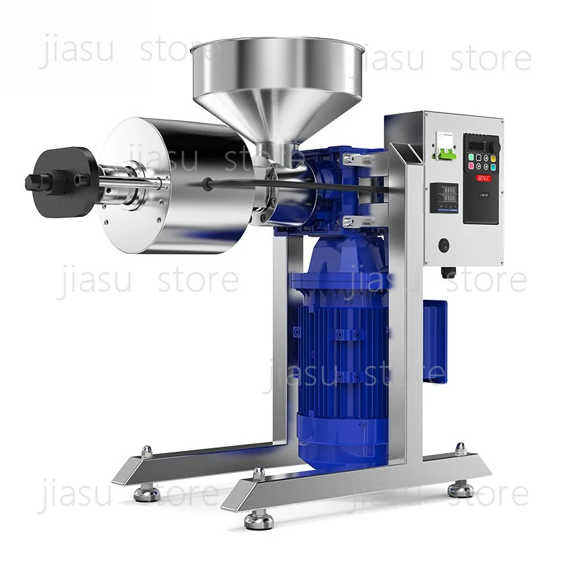SP05 Variable Frequency Mobile Commercial Oil Extractor Machine Press Peanut Sesame Rapeseed Flax Sunflower Seeds - view 5