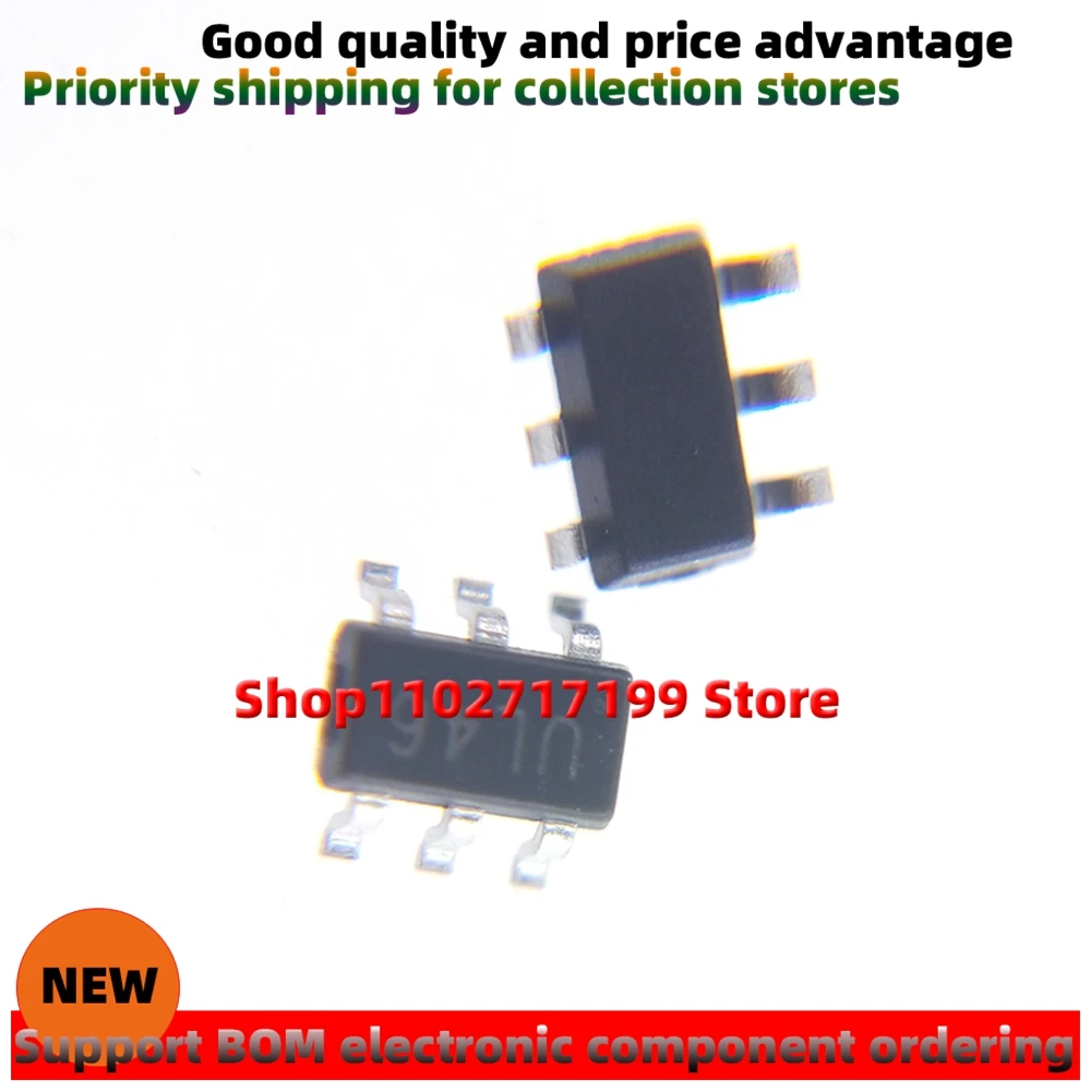 100PCS/LOT USBLC6-4SC6 Silkscreen ：UL46  SOT23-6 ESD/TVS electrostatic protection diode NEW