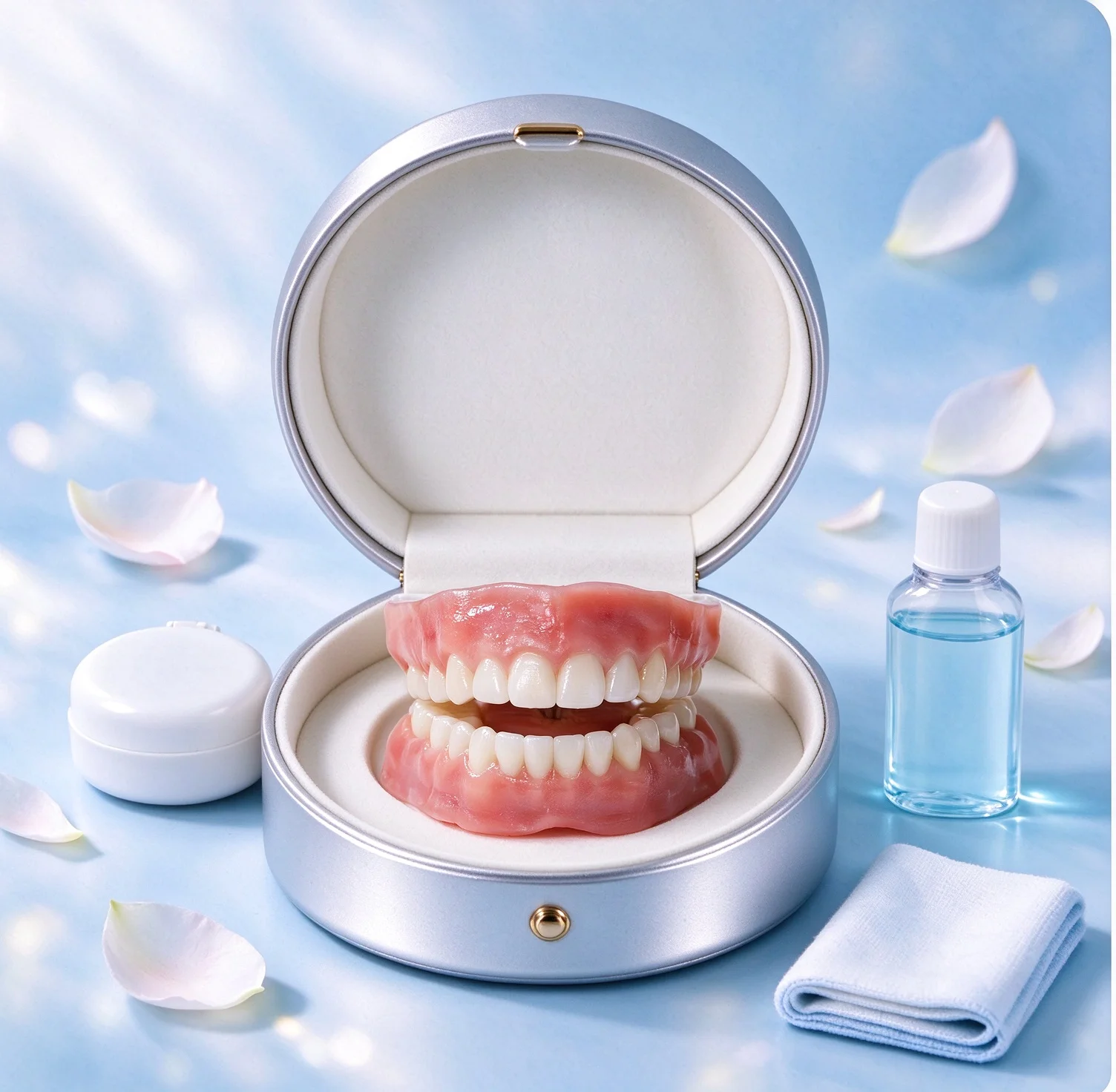 silicone-full-dentures-set-upper-lower-false-teeth-natural-lifelike-removable-with-storage-gift-box-cleaning-kit-instant-smile