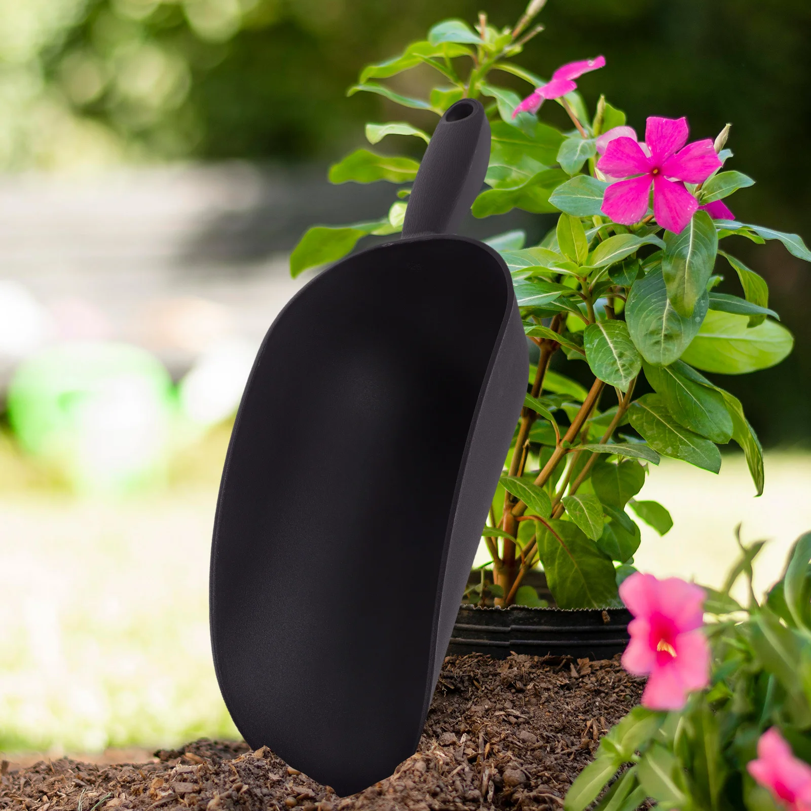 

Garden Mini Plastic Round Mouth Shovel Lightweight Small Planting Spade Hand Tool For Flower Bed Soil Transplanting