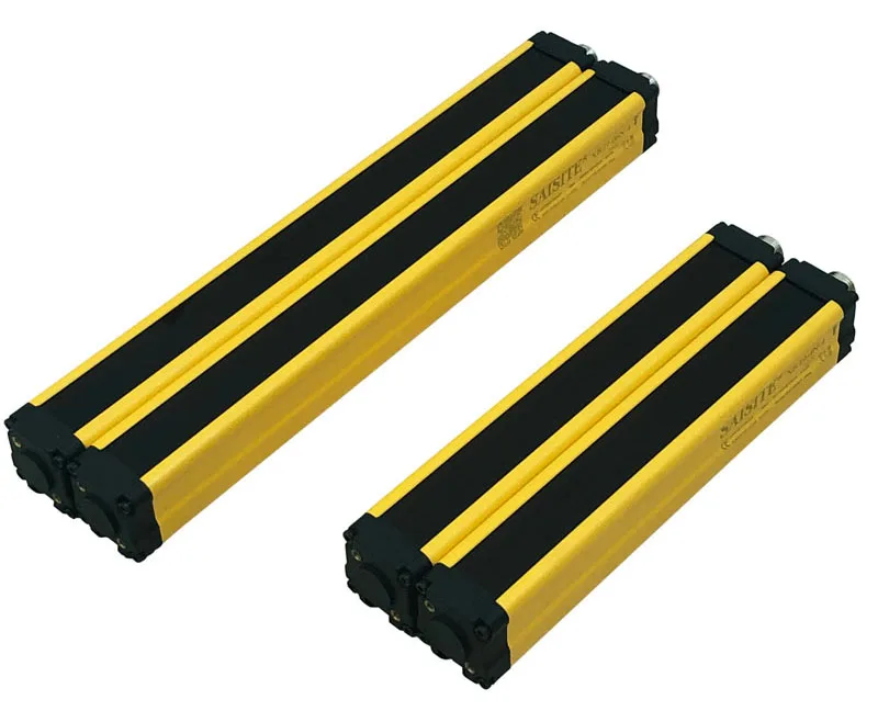 Licht vorhangs ensor schalter, Sicherheits licht gitter Sicherheits gerät, Schützen Hand-Infrarot-Sender-Empfänger, NPN,20mm, 6 Balken, DC 24V – Detail 7
