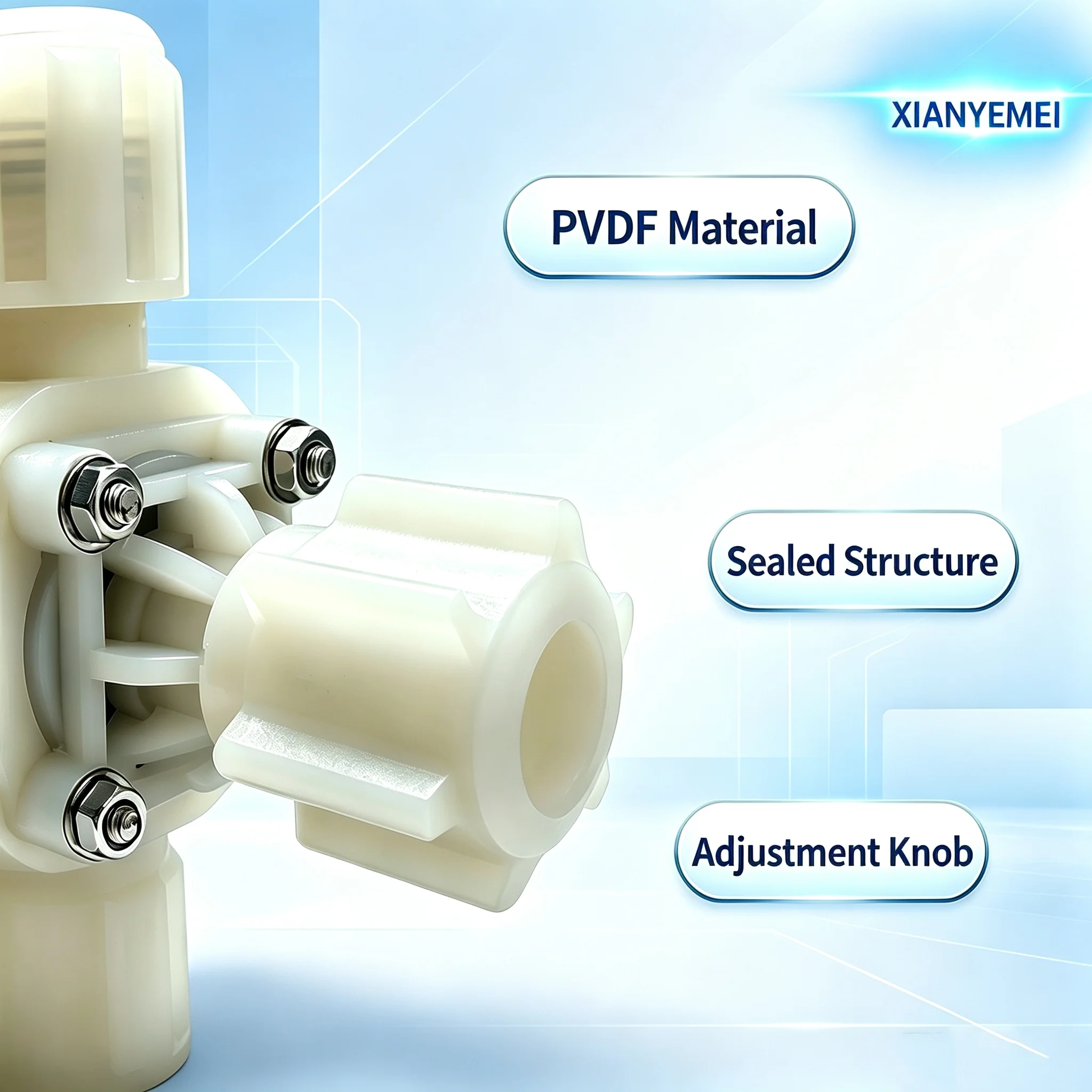 Metering Pump Original Accessories Caliber Dosing Pump Counterbalance Valve Multi-function Valve Booster