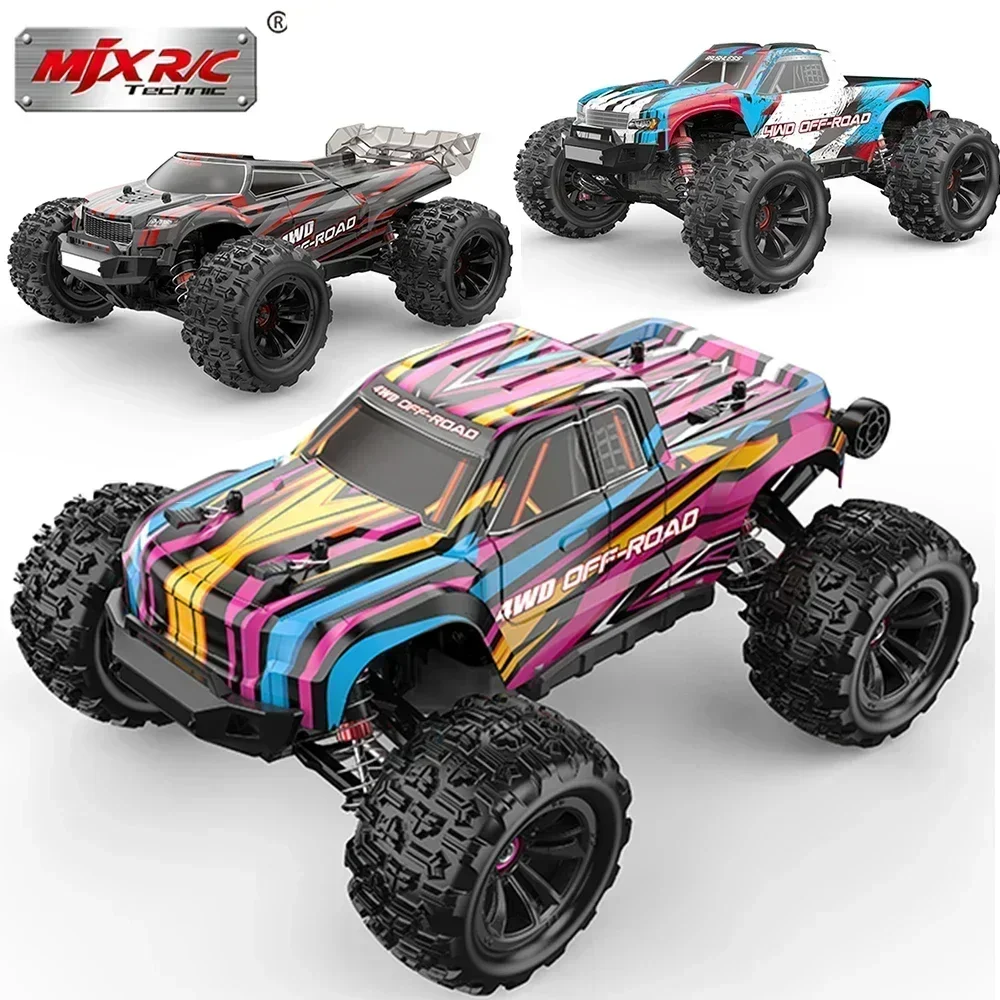 MJX 16207 16208 16209 16210 1/16 Brushless RC Car 2.4G Remote Control 4WD 65KMH High-Speed Off-Road Trucks