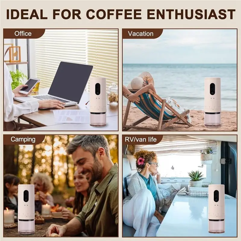 molinillo-de-cafe-electrico-inalambrico-a98i-con-ajustes-de-molienda-regulables-portatil-ideal-para-viajar-acampar-o-usar-en-la-oficina-y-con-bateria-recargable