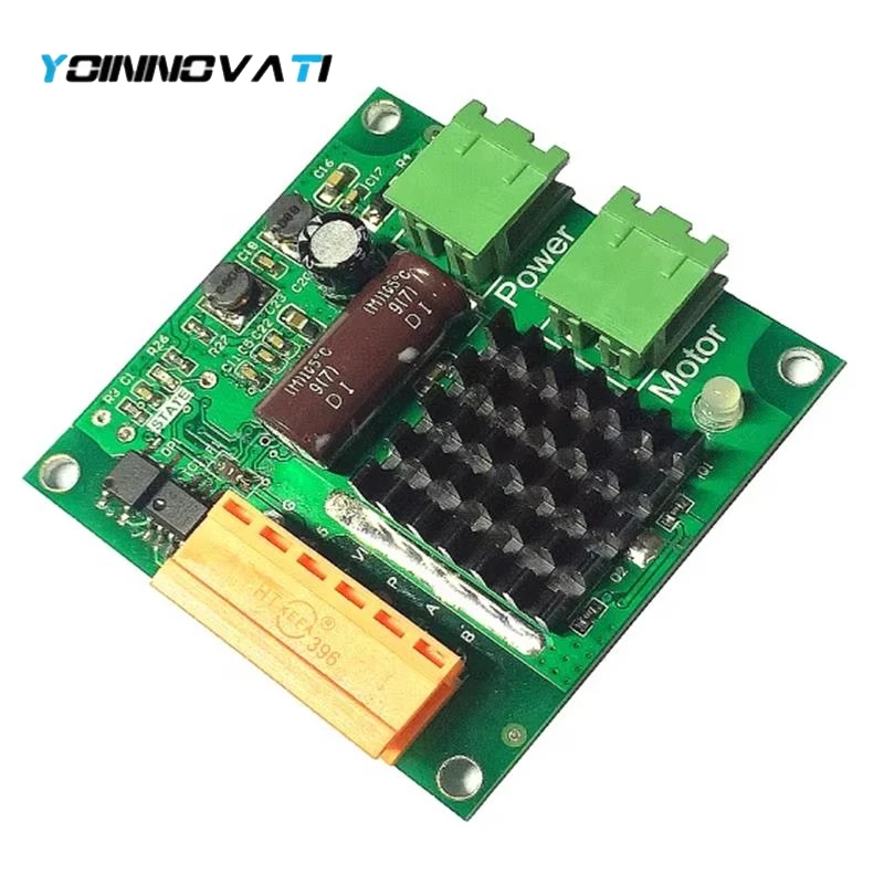1PCS 12V 24V 16A High-power DC Motor Drive Module Board H-bridge Fully Isolated Full PWM