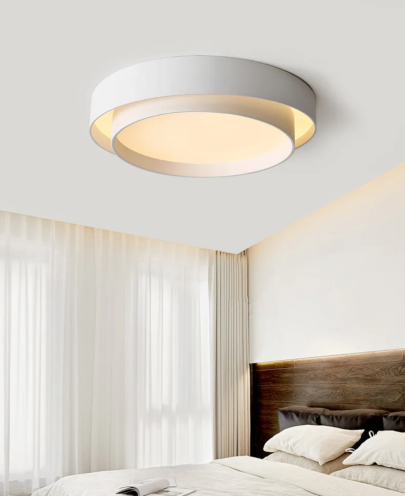Nordic Bedroom Ceiling Lamp Minimalist Modern Ceiling Light for Living Room Kitchen Study Home Indoor Lighting Decor Fixtures