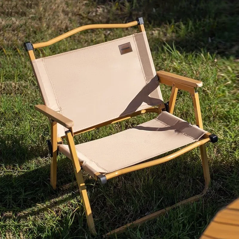 Przenośne krzesło kempingowe na zewnątrz Składane krzesło Relax Ultralekkie, lekkie, składane krzesła podróżne Artykuły kempingowe na plaży