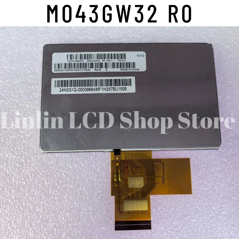 

M043GW32 R0 Brand New Genuine 4.3-inch LCD Display Screen