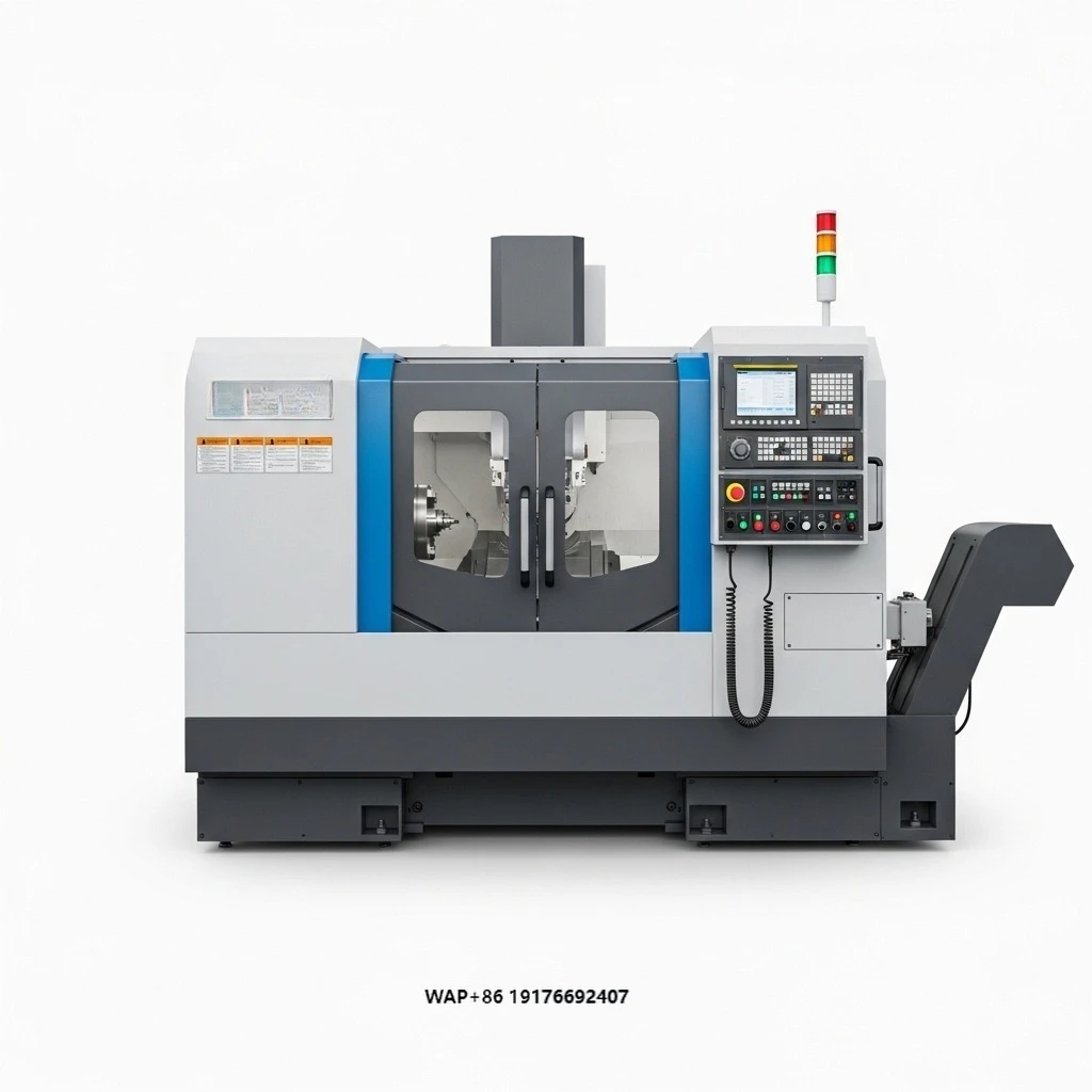 Heavy Duty CNC Vertical Turning Lathe Industrial Metal Cutting Machine High Precision and Stable Performance