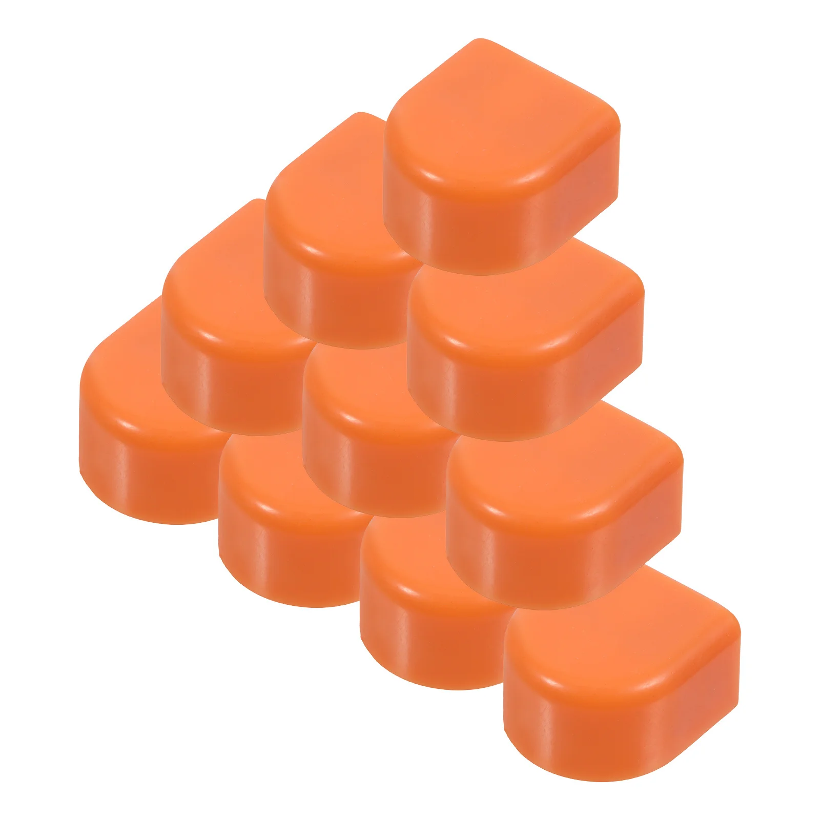 10 قطعة غطاء طرف الكتف شماعات قبعات نهاية بلاستيكية متينة مضادة للانزلاق ملحقات واقية للملابس والملابس #6