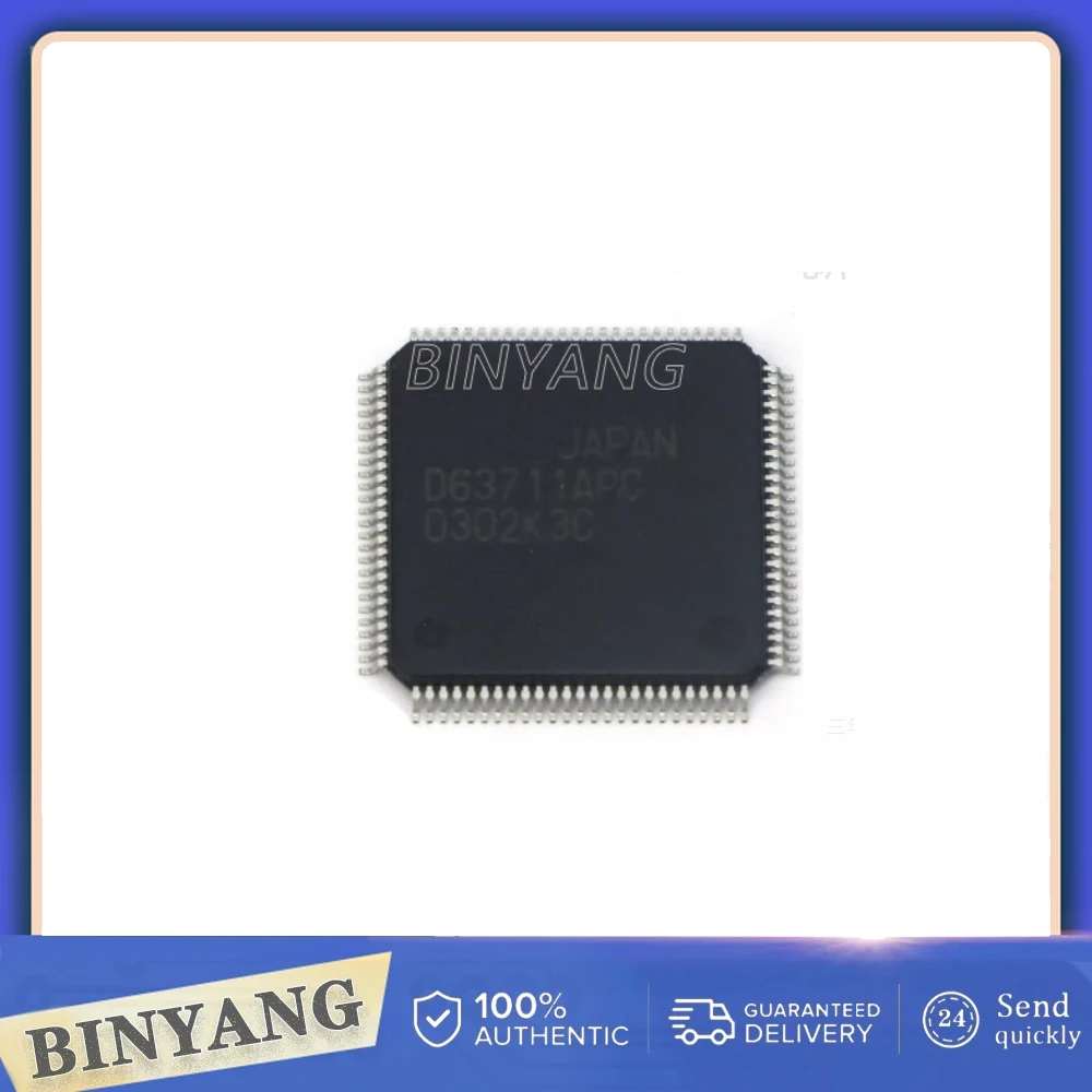 1pcs d63711agc neu auf Lager QFP-100 kapselung