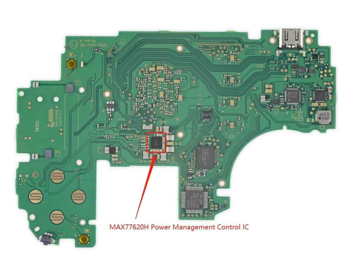 1-5pcs MAX77620H Power IC para consoles Nintendo Switch Lite