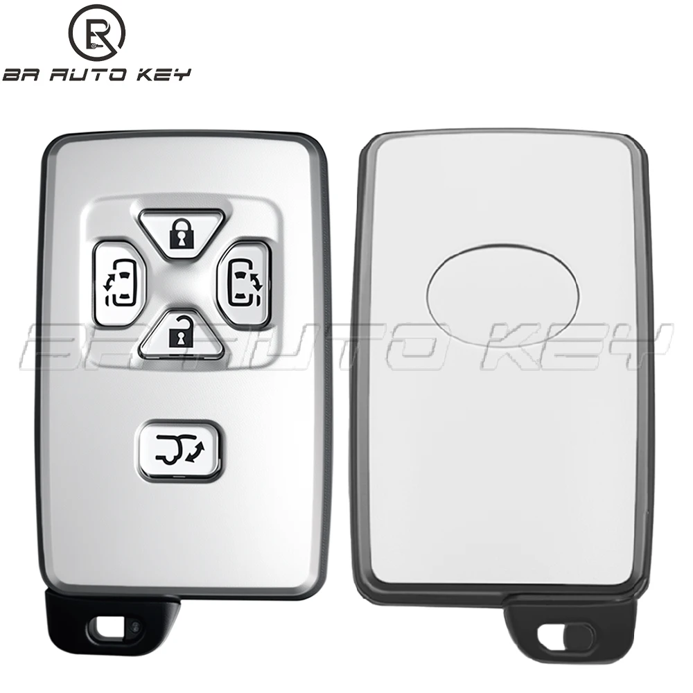 5 przycisków Keyless Go inteligentny pilot z kluczykiem samochodowym dla Toyota VELLFIRE PREVIA Alphard Remote 2008-2014 433.92MHz ID71 Chip