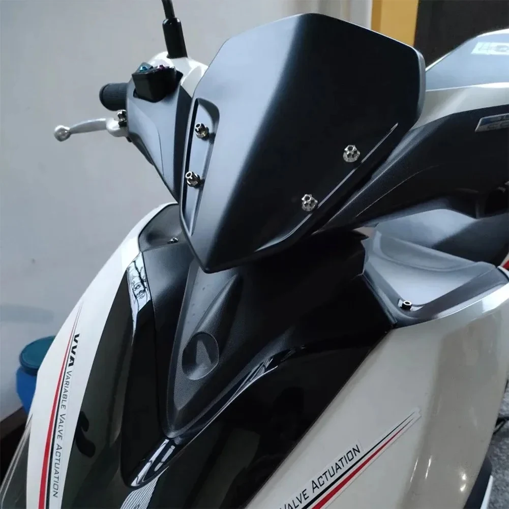 Motorcycle Adjustable Windscreen Wind Deflector Windshield Cover for Yamaha NVX155 AEROX155 Motorcycle Accessories Universal