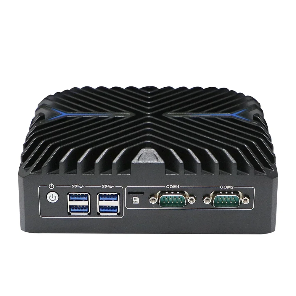 

Ready To Ship Fanless Industrial Pc 2*HD 4K I5 1235U WIFI 4G/5G Linux for Automation Mini Pc