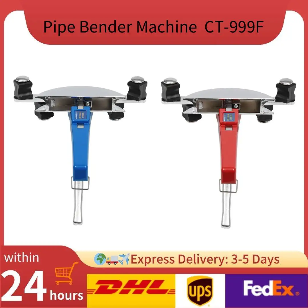 Kit de cintreuse de tuyaux manuel, ensemble de machine à cintrer les tuyaux 6-22 mm jusqu'à 90 ° Coupe-tube portatif pour l'hydraulique automobile