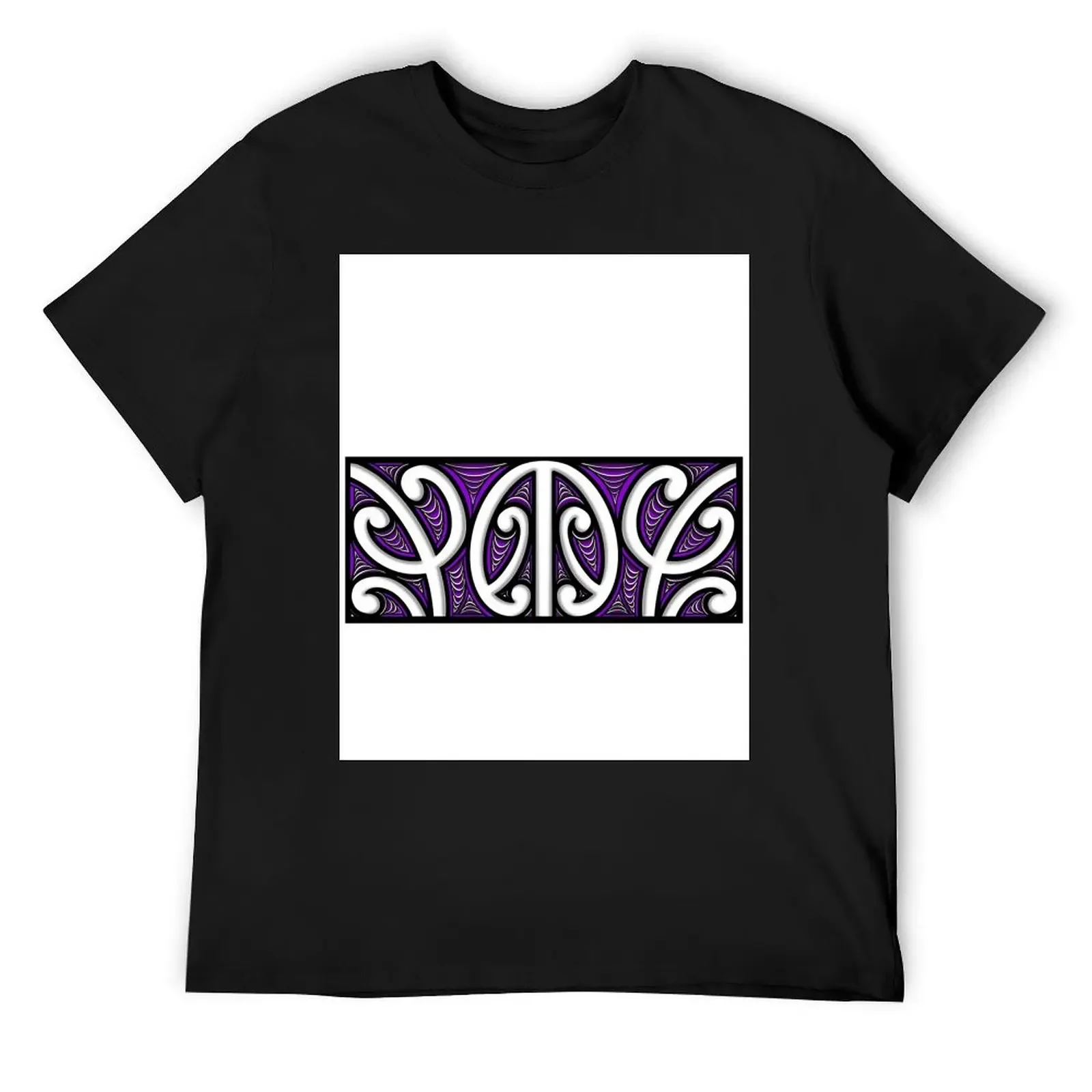 

TNT - kowhaiwhai purple T-Shirt shirts graphic tees plus sizes plain sweat t shirts for men graphic