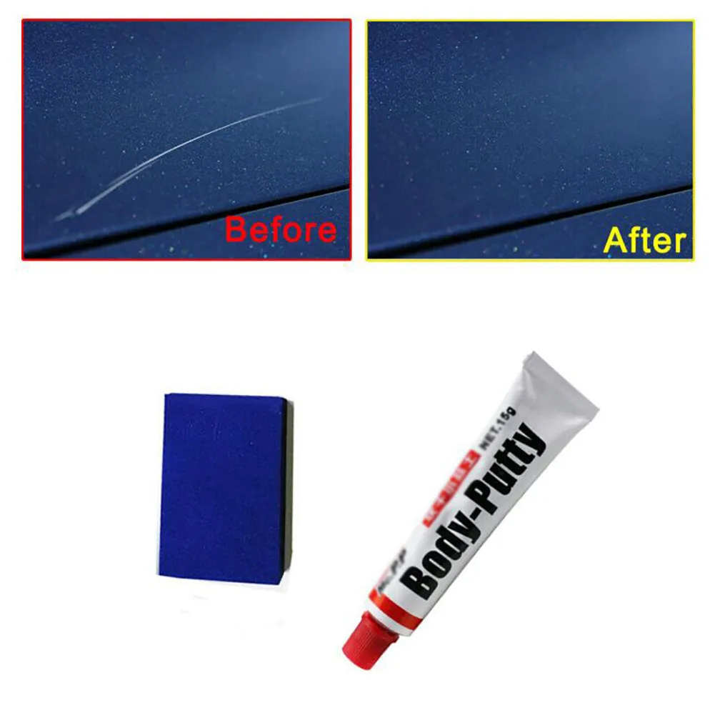 1 Putty 15g Auto Special For Touch-up Painting Pen Car Body Putty Scratch Filler Assistant Smooth Repair Tool Set Kit
