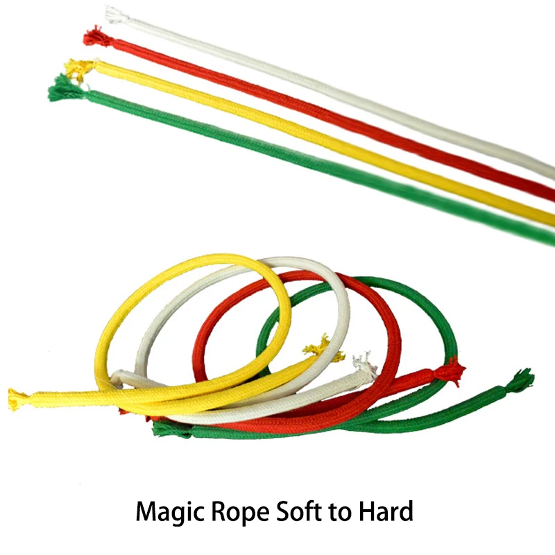 Magic Rope Hardening and Softing Automatically Indian Stiff Rope Close Up Street Party Stage Easy Magic Kid Toy for Children