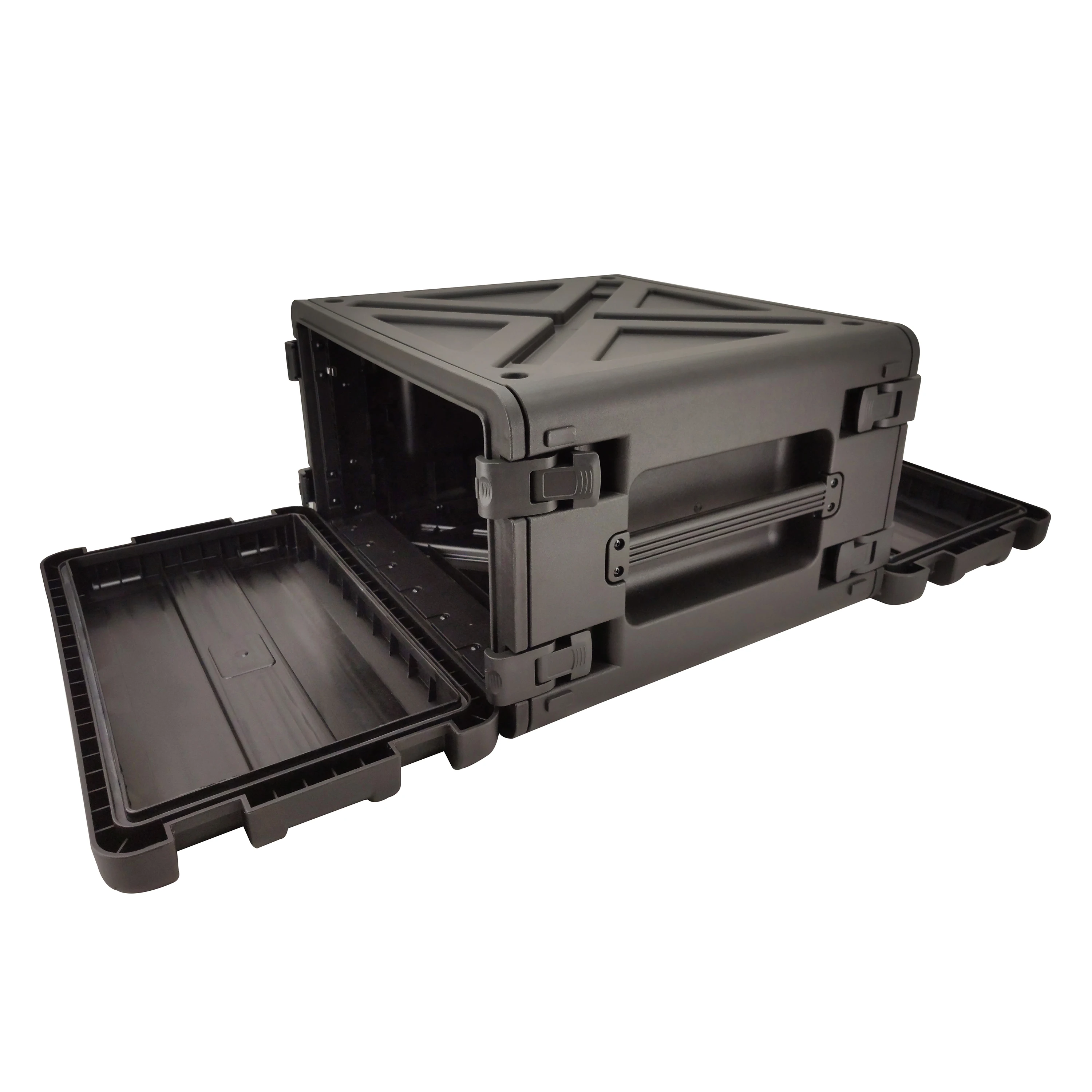 PP-XR6U Cases Rack Pack Rack-Mount Hardware Component Versterkerbehuizing Podiumverlichting 19" 6u