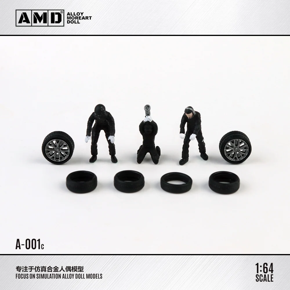

ALLOY MOREART DOLL 1:64, набор кукол автомеханика, имитация куклы из сплава, модель для подарка, дисплея и коллекции