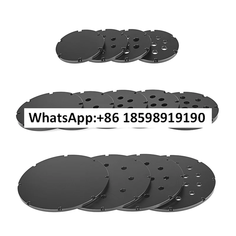 Aluminum alloy hatch Underwater robot sealing cabin end cover Electronic cabin waterproof cover ROV pressure hatch