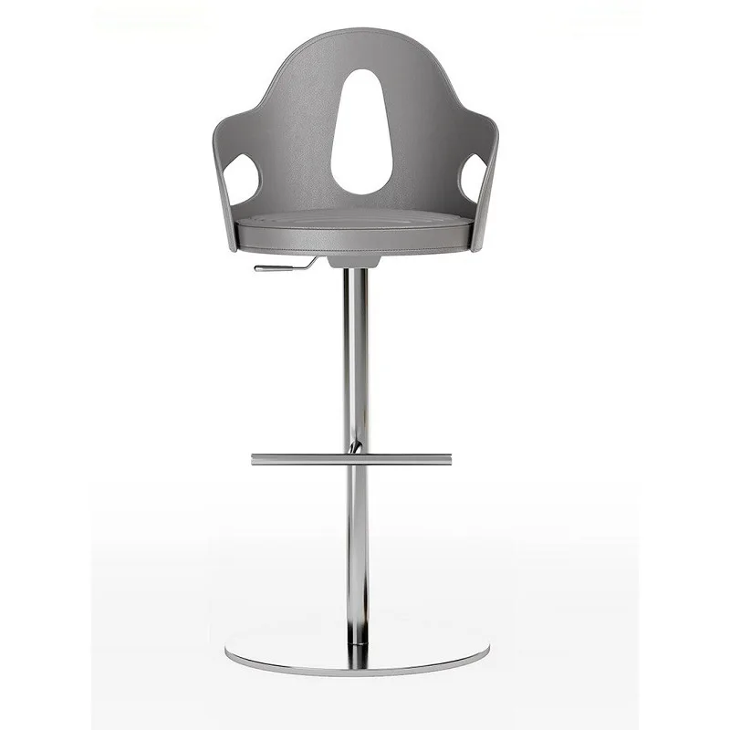 

Барный стул нестандартной формы, домашний барный стул с подъемным механизмом, высокий стул для стола Накаджима нестандартной формы