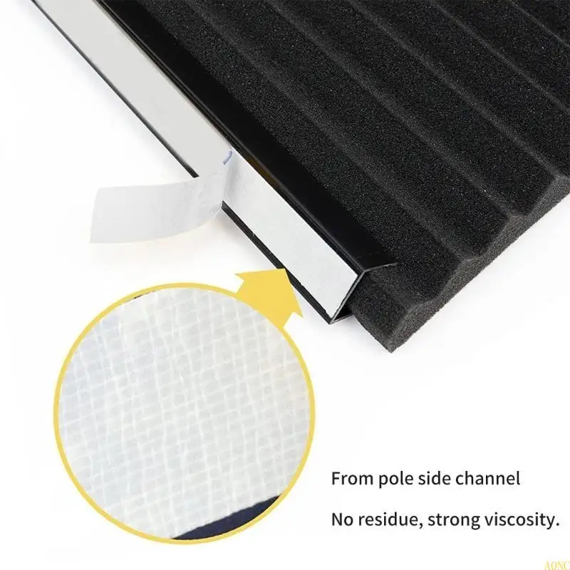 A0NC Fenster Klimaanlagen Seitenplatten Fenster ACS -Seitenpaneele Setzen Sie Schaumstoffmaterial