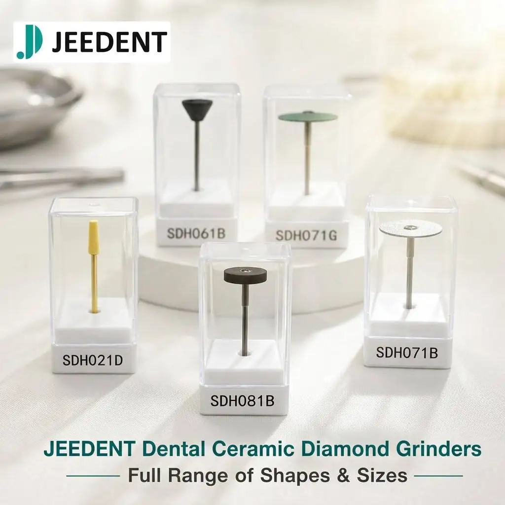 Zirconia Polishing Bur Coarse & Fine Diamond Tool for Lithium Disilicate Emax HP 2.35mm Lab Finishing Grinding Point