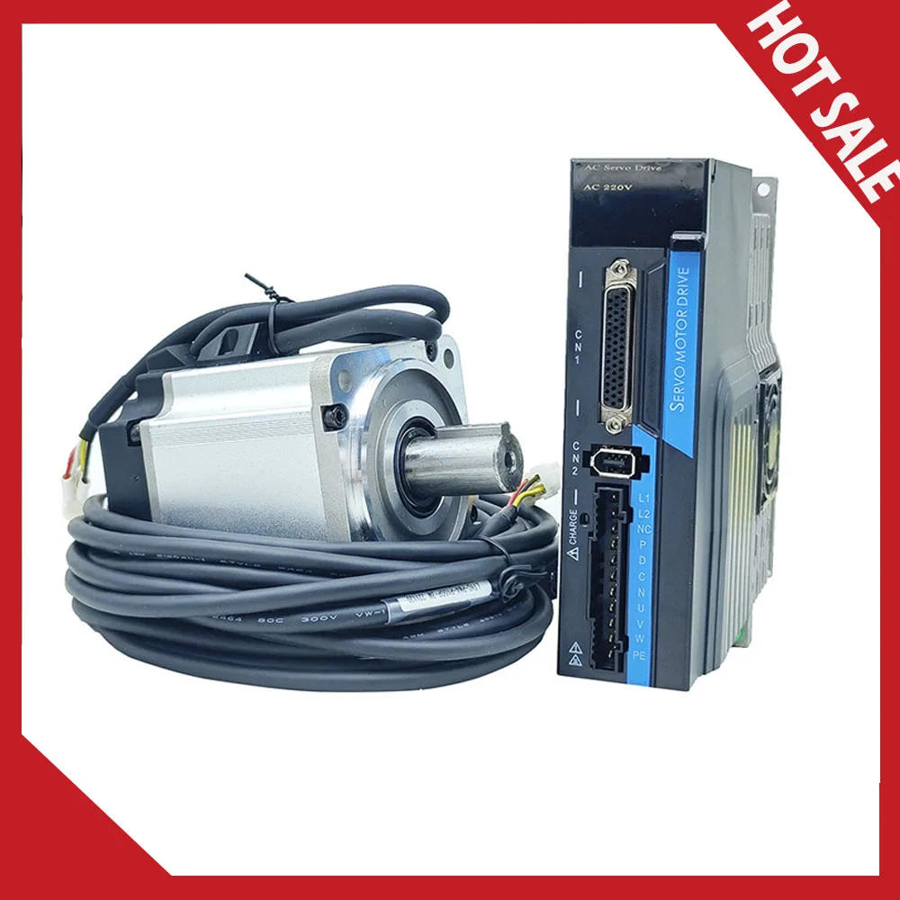 400W750w CNC servo kit 40/80/motor controller+driver, suitable for engraving and milling machine servo