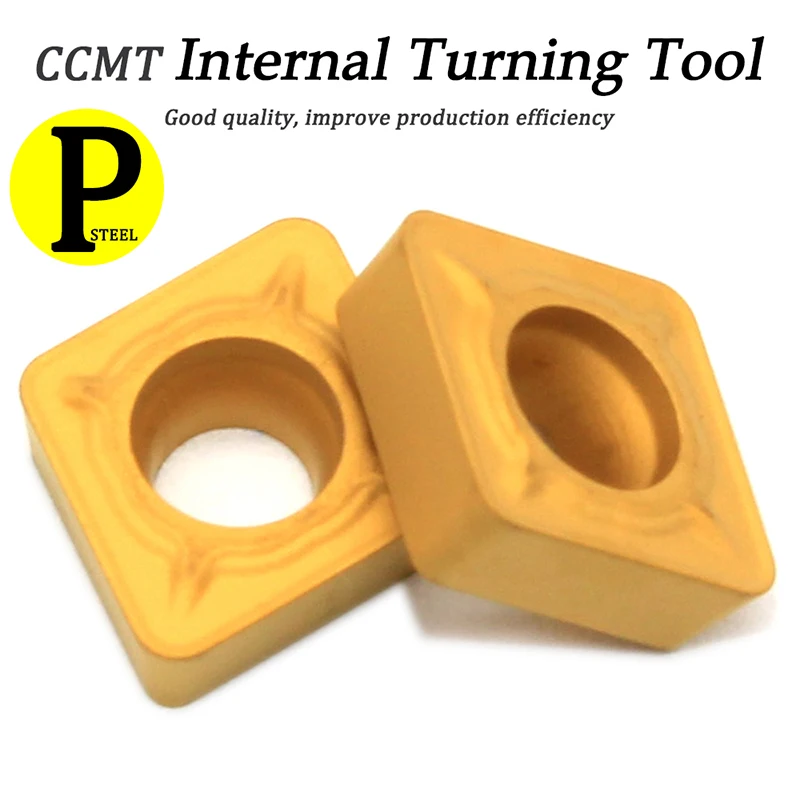 

High Quality CCMT060208 TM PC4025 Carbide Inserts Internal Turning Tool CCMT 060208 CNC Lathe Tools For Steel