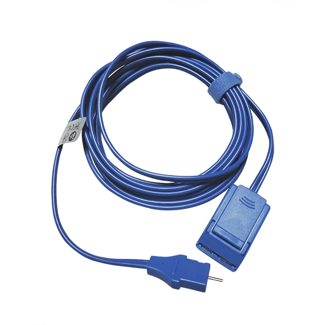 Medical Cable 3.0m Patient Negative Plate Cable ESU Grounding Mat Cable