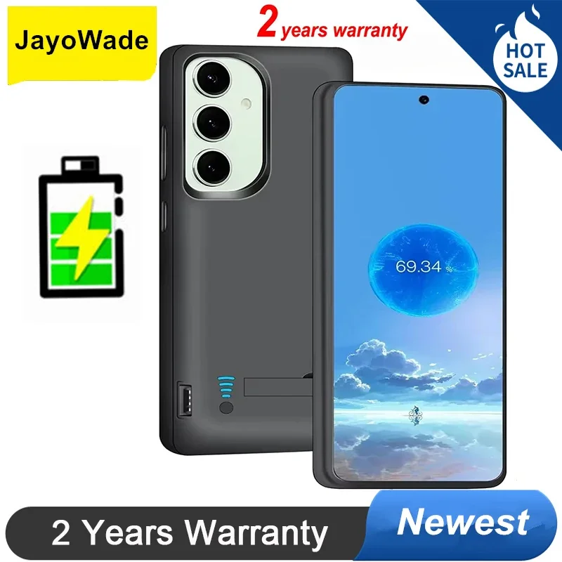 New 10000Mah Battery Case For Samsung Galaxy S24 S23 S22 S21 FE S10 S10e Note 8 9 10 20 S20 + Plus Ultra Charger Case Power Bank