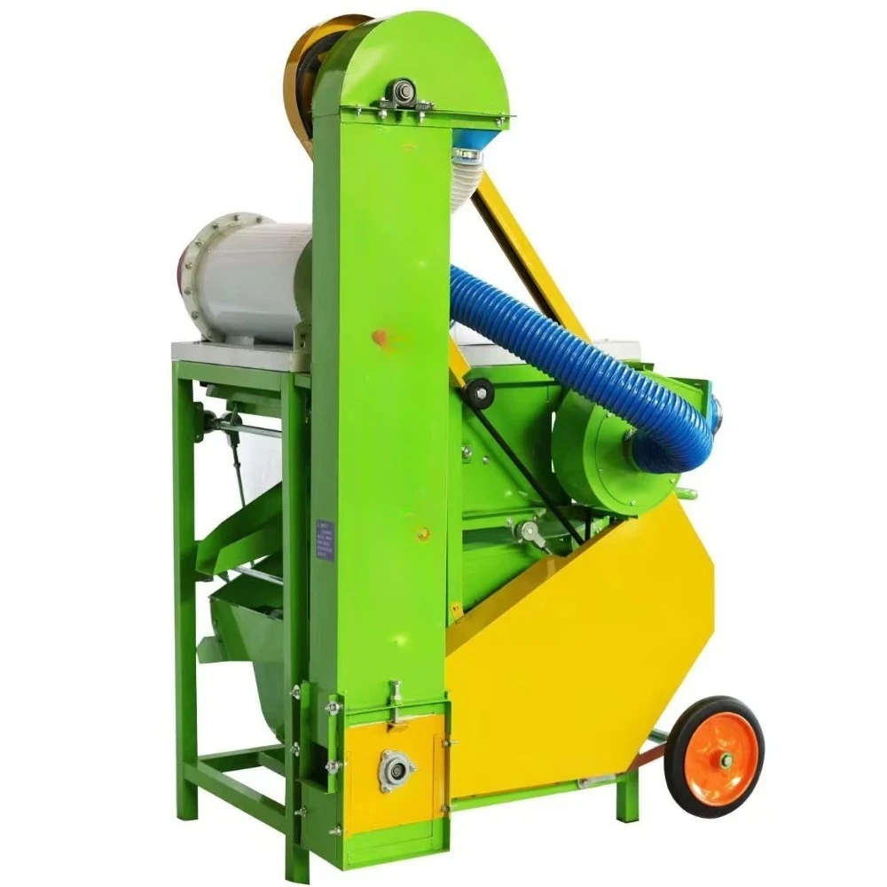 Farm Machine Combine Seed Cleaning Machine Maize Wheat Gravity Separator Air Screen Seed Grain Cleaner Seed Separator