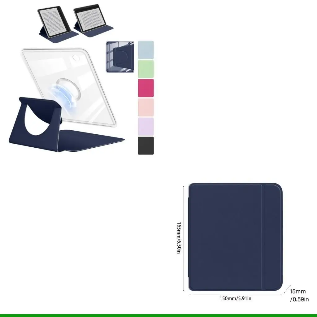 

U55C Магнитная прозрачная мягкая гибкая задняя крышка из ТПУ с автоматическим режимом сна/пробуждения для цвета Libra