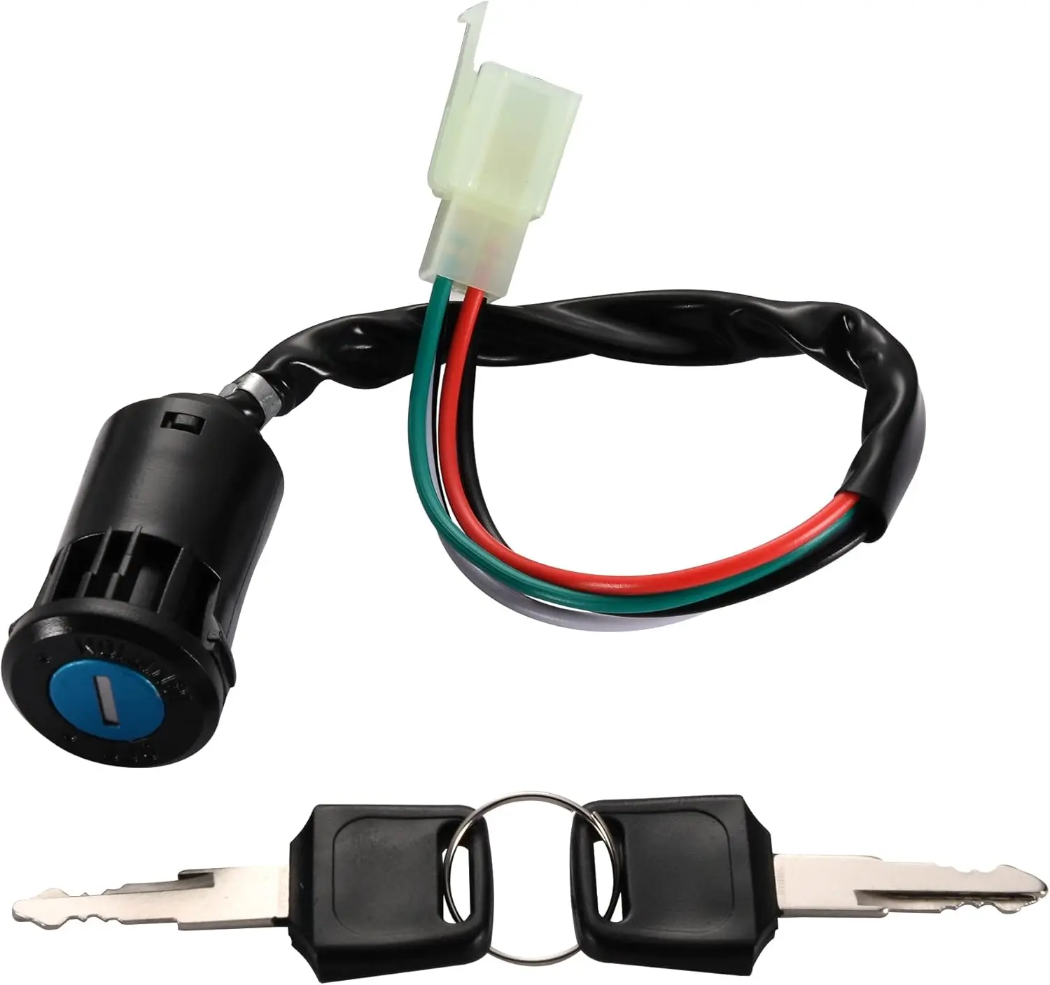 4Pin Ignition Key Switch Set for Chinese Made 50cc 70cc 90cc 110cc 125cc ATV Dirt Bike Pocket Bike