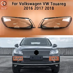 For Volkswagen VW Touareg 2016 2017 2018 Headlight Cover Transparent Lampshade Lens Lamp Shell Plexiglass Auto Replacement Parts