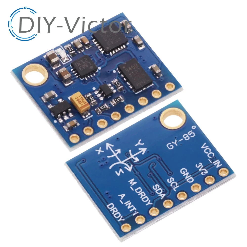 GY-85 BMP085 Sensor Modules 9 Axis Sensor Module (ITG3205 +ADXL345 + 5883) ,6DOF 9DOF IMU Sensor for Arduino