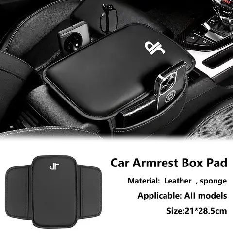 Car Arm Rest Cushion Center Console Protection Cover Armrest Box Pad  For DR Motors DR Zero DR1 DR1 S DR2 DR3 DR4 DR5 DR6