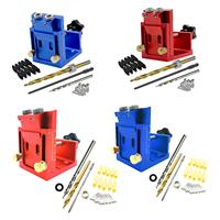 Woodworking Inclined Hole Locator Adjustable Wood Carpentry Locator for Woodworking Fixing Sloping Frames Furniture Cabinets DIY