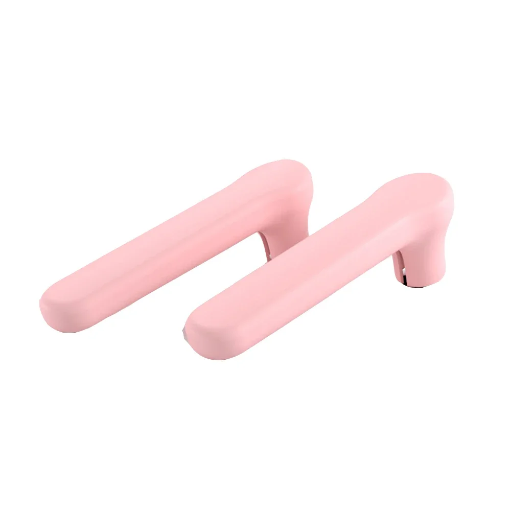 2Pcs Anti-collision Door Knob Cover Static-free Silicone Handle Sleeve Baby Safety Wall Protector for Bedroom Living Room Tools