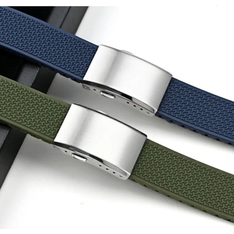 CTS Silicone Strap With Buckle for Casio G-SHOCK GST Series GST-210/W300/B100 /S110 Watch Strap Modified Trend Sports Strap