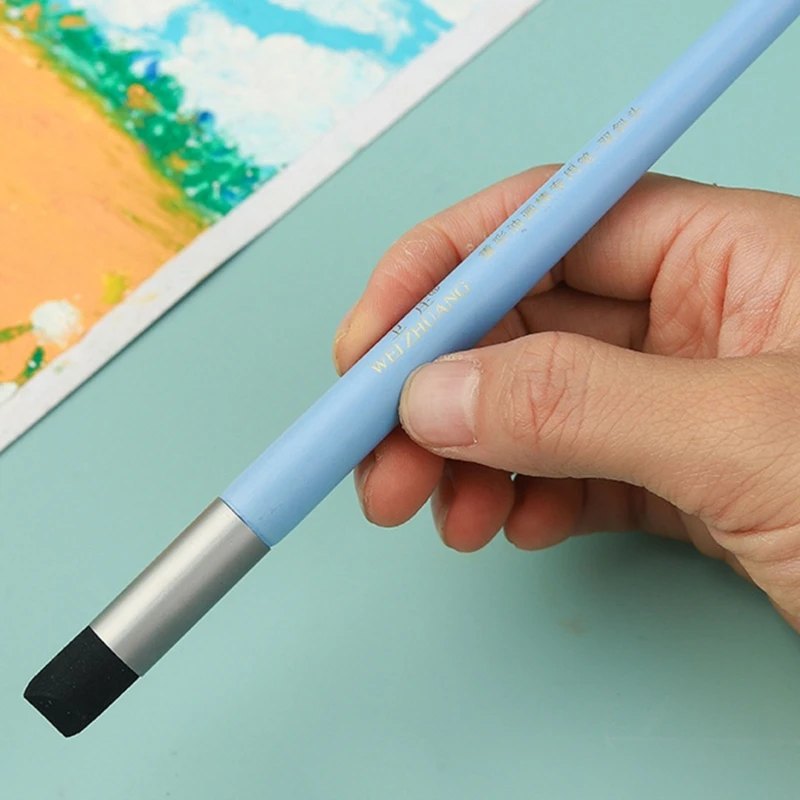 فرشاة طلاء أداة تشكيل الألوان للفنان لتلطيخ مزج أداة مزج الباستيل