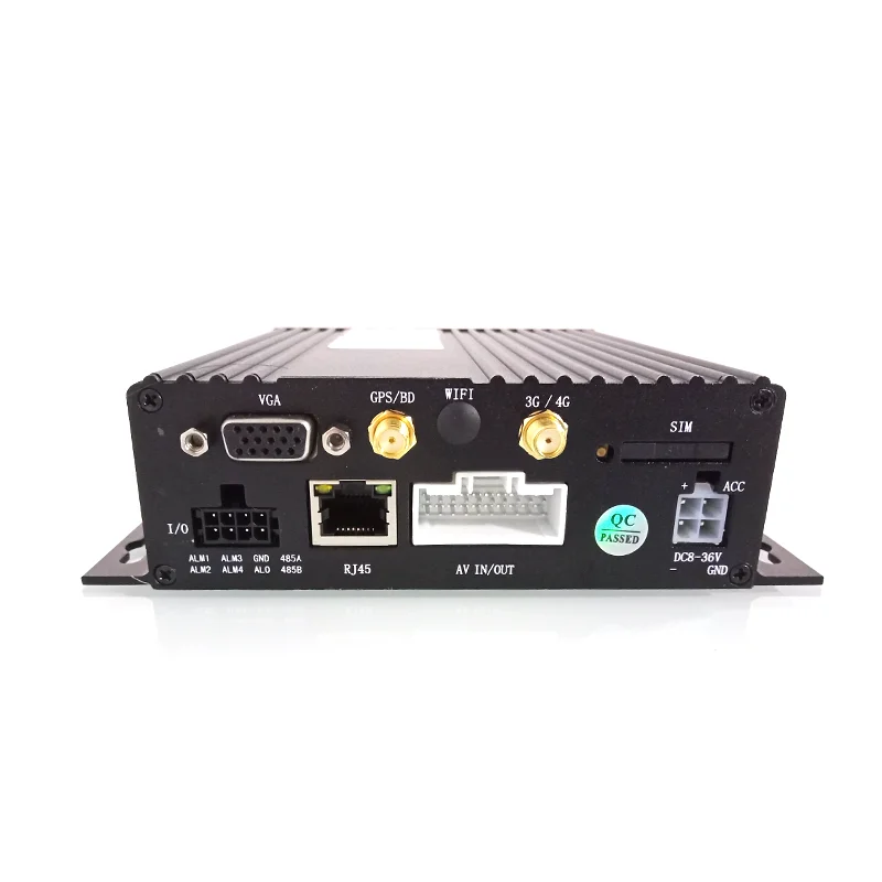 Construction Machinery DVR SD Card Storage Remote Real-time Monitoring 3G 4G WIFI 1080P 720P  Mix Input for Bus Truck Crane