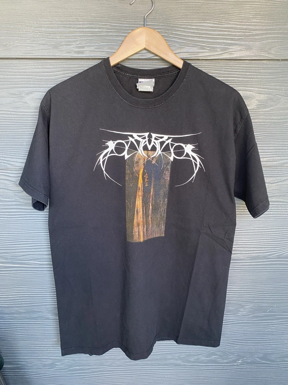 Vintage 90s Pathos Band Shirt Sz L Band Tee Rare Spokane WA Death Metal Grunge