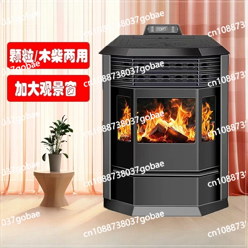 

Бытовая внутренняя отопительная печь, гранулированная дровяная печь, нагревательная печь двойного назначения, европейский настоящий камин