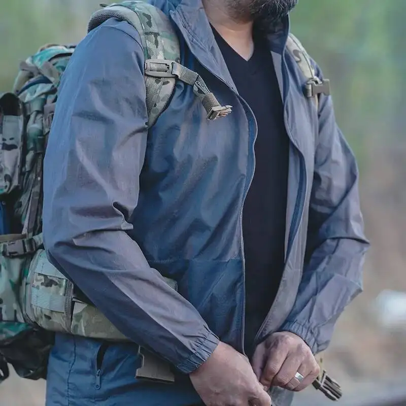 

Men Summer Tactical Jacket Waterproof Quick Dry Sun Protective Clothing Skin Windbreaker Outdoor Fishing Hiking Sports Jackets