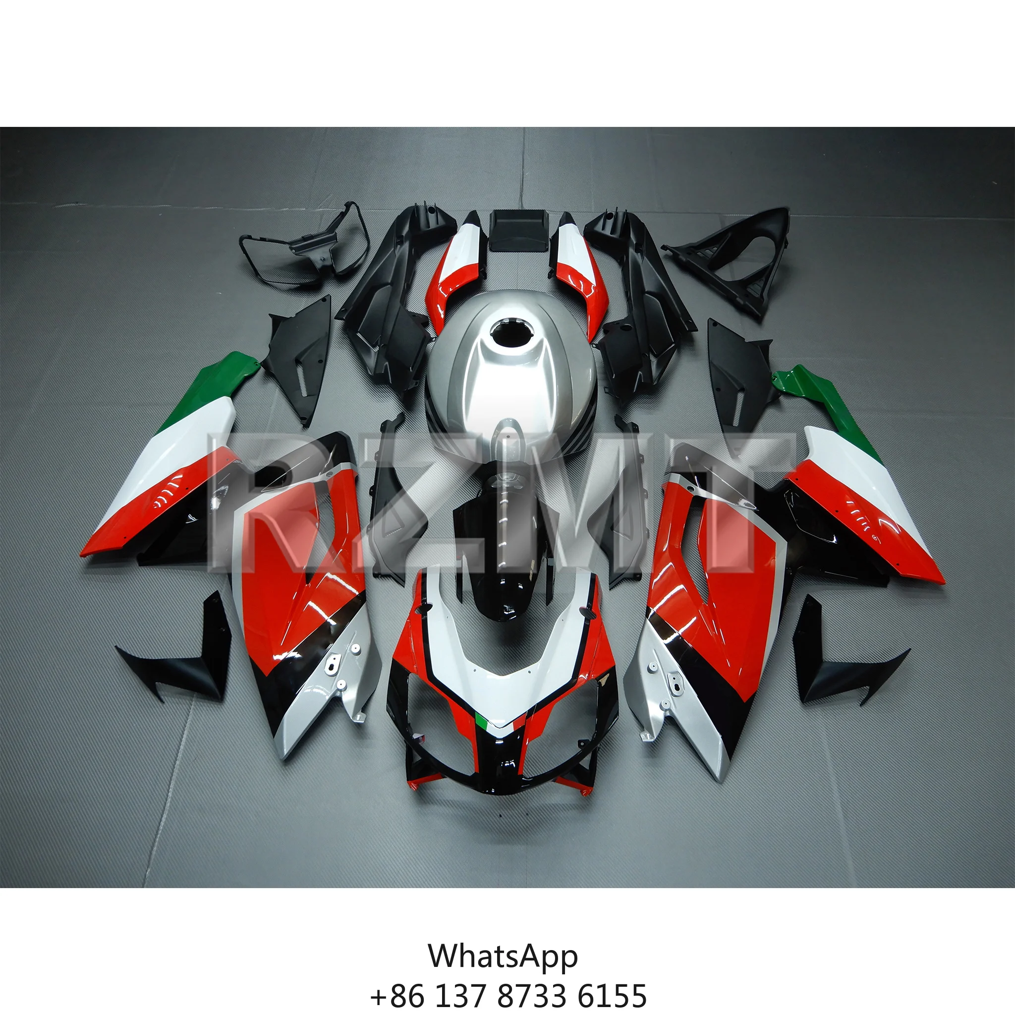 For Aprilia RS125 2006-2011 RS 125 2010 2009 2008 Motorcycle Fairing ABS Injection Customized Bodywork Fairings Kit APRS-101a