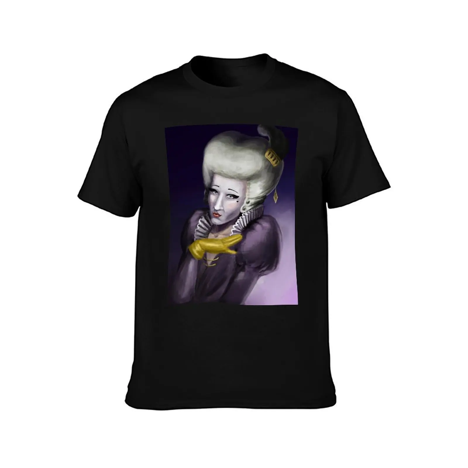Flourish, Glamour Bard Extrodinaire T-Shirt Worker Basic Short Sleeve Tee T-Shirt